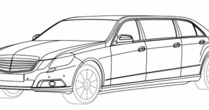 Mercedes: ecco i primi bozzetti della Classe E Limousine