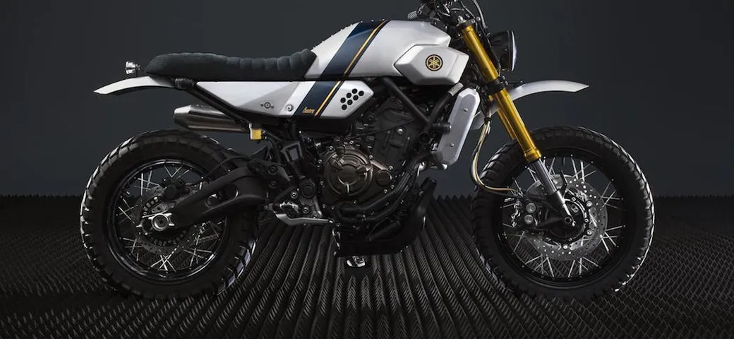 Yamaha XSR700 Tracker Bunker Customs