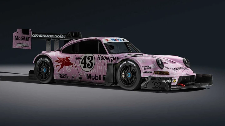 Ken Block e la sua Porsche 