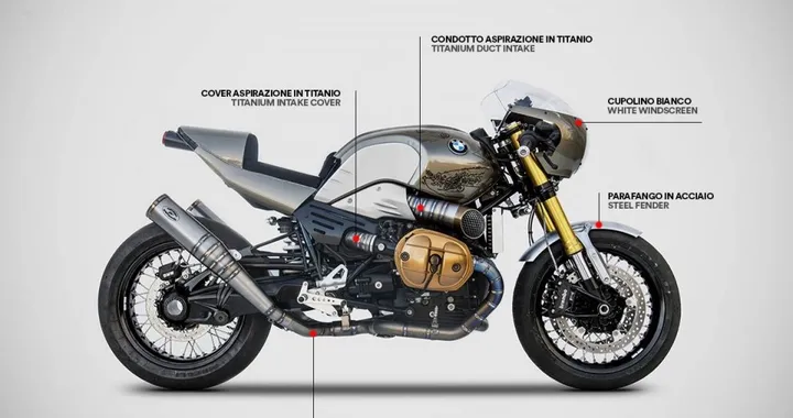 Scarichi Zard per BMW R NineT