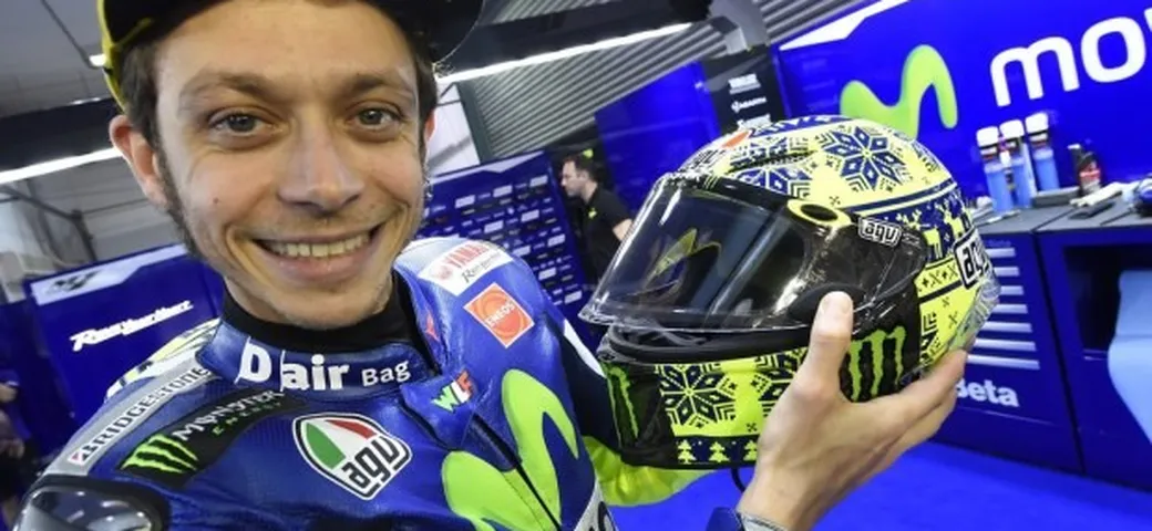 AGVisor, visiera oscurante testata da Valentino Rossi