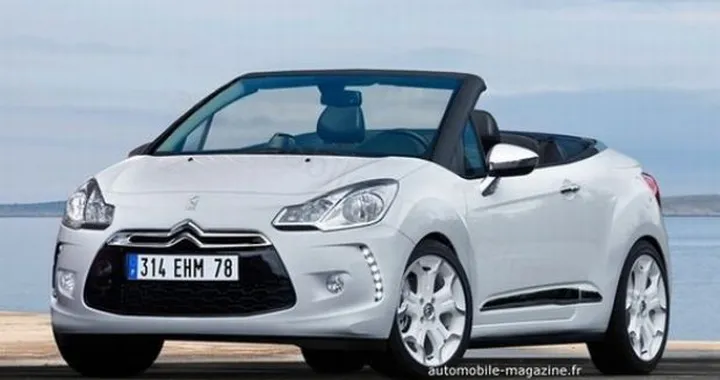 Citroen DS3: prima ricostruzione grafica della cabriolet