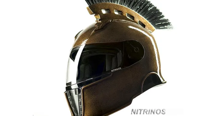 Caschi Nitrinos: audace originalità in testa