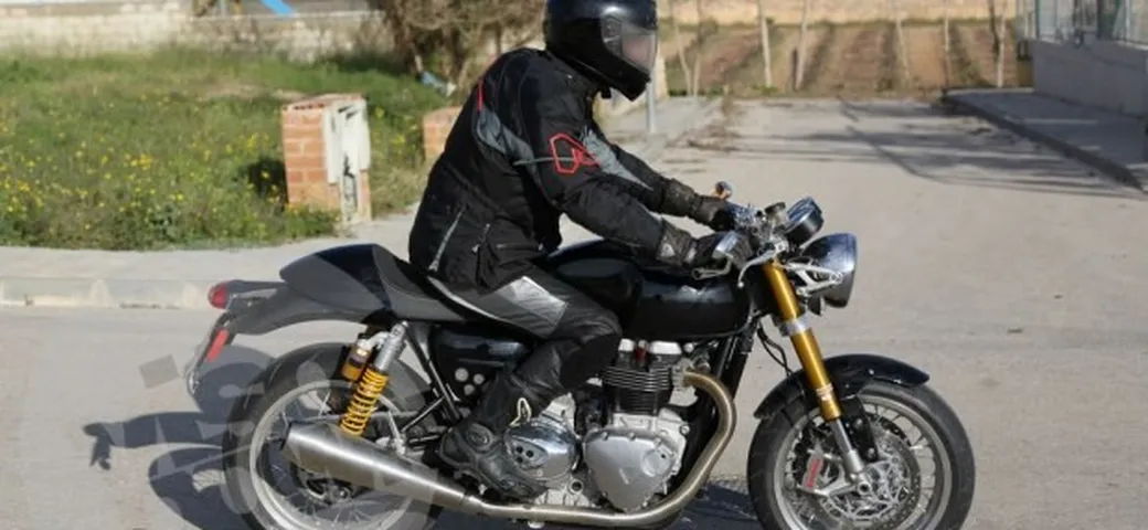 Triumph Cafe Racer 1100 cc: prime foto spia