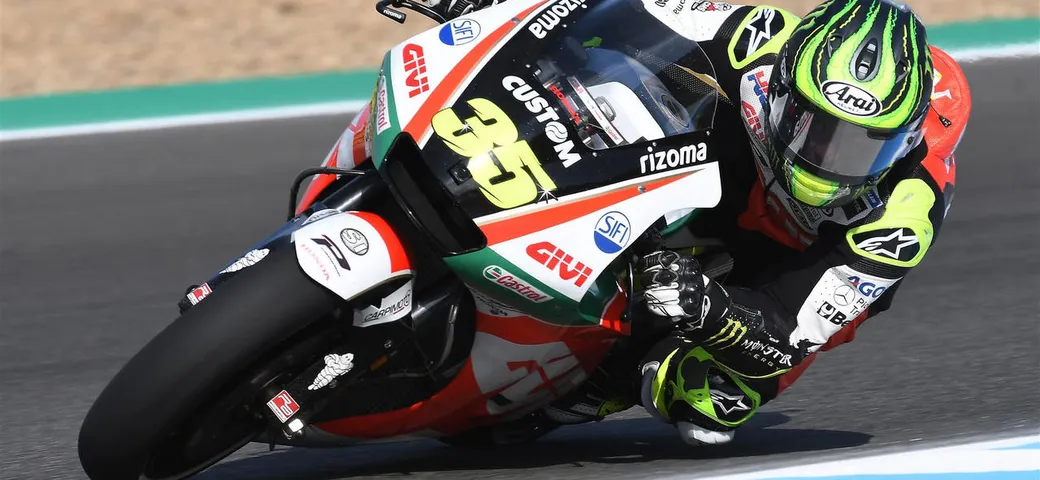 MotoGP Jerez: svetta Crutchlow nel Day-1, Iannone 4°, Rossi e Dovi in difficoltà
