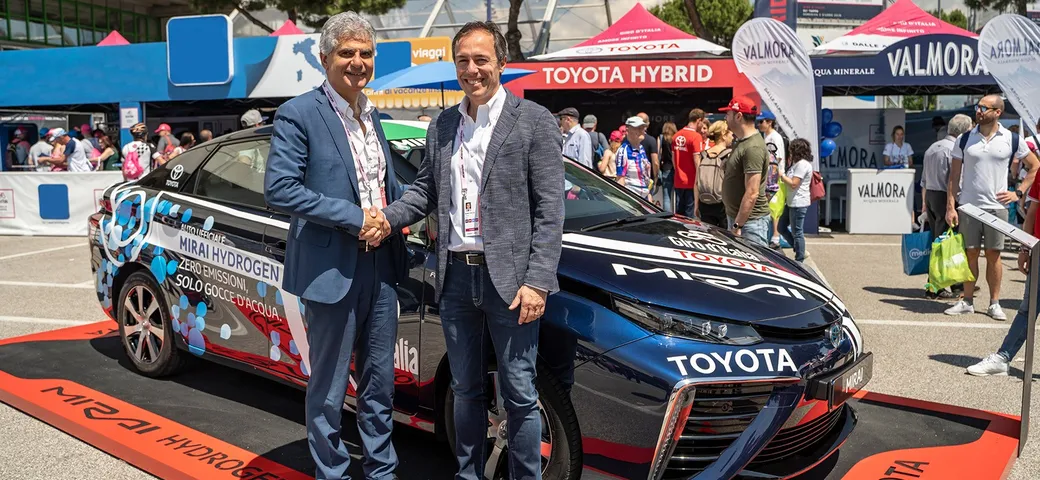 Toyota punta sull'idrogeno: accordo siglato con Eni