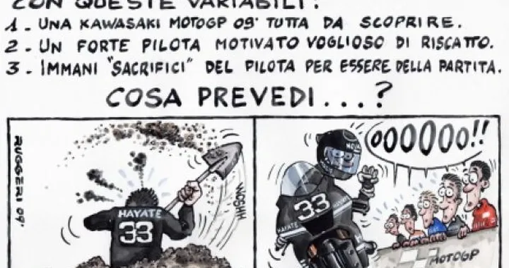 La variabili della stagione 2009 di Marco Melandri