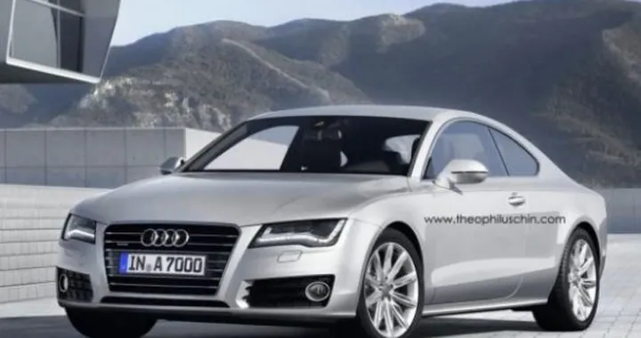 Audi A7: prime ricostruzioni grafiche della coupé
