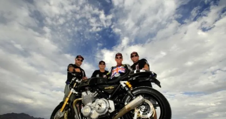 Nuovo record della Norton 961 Commando SE a Bonneville