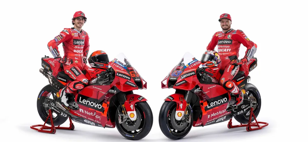 MotoGP, Ducati svela il team Lenovo 2022