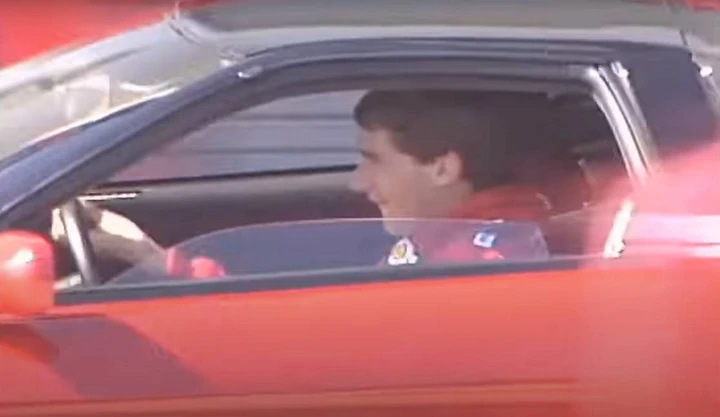 La Honda NSX rossa di Ayrton Senna è in vendita