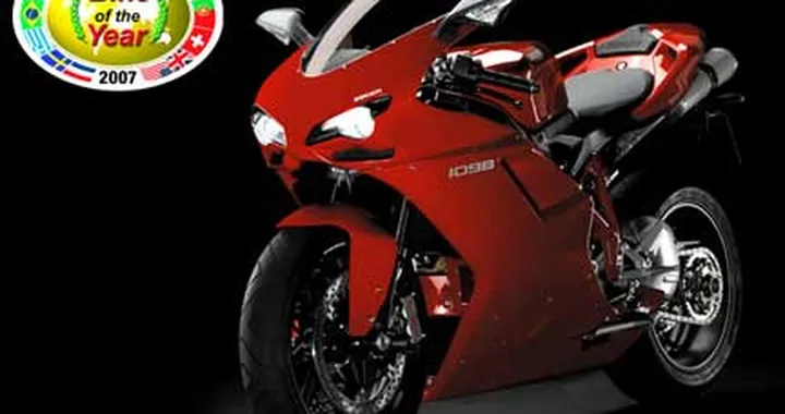 Ducati 1098 miglior moto dell'anno