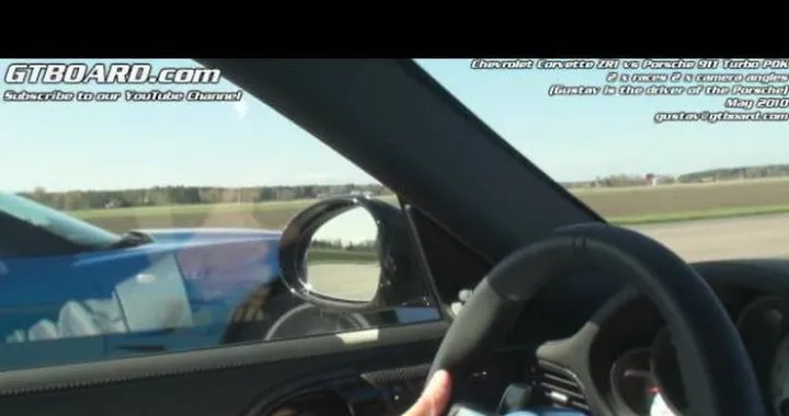 Video: Corvette ZR1 contro Porsche 911 Turbo