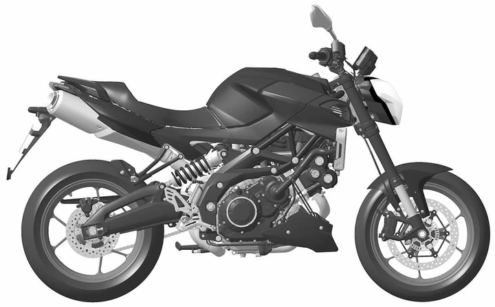 Aprilia Shiver 900 rebrand brevetto
