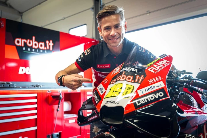 Ducati Alvaro Bautista test Misano
