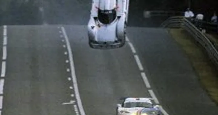 Le capriole della Mercedes CLR a Le Mans