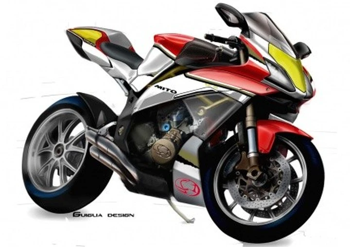 Cagiva Mito 450 V2, ipotesi suggestiva