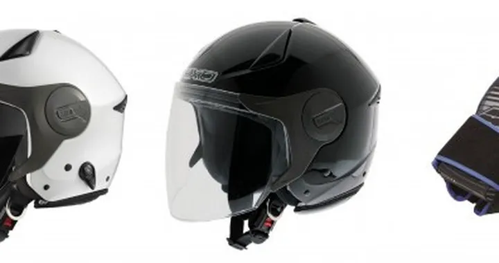 AXO: casco Polis e paraschiena Threelogy