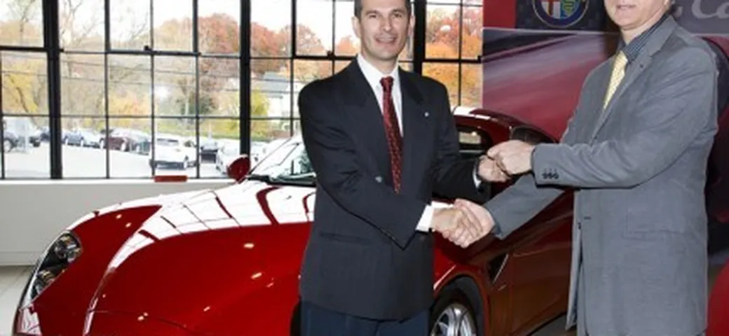A James Glickenhaus la prima Alfa 8C Competizione degli Stati Uniti