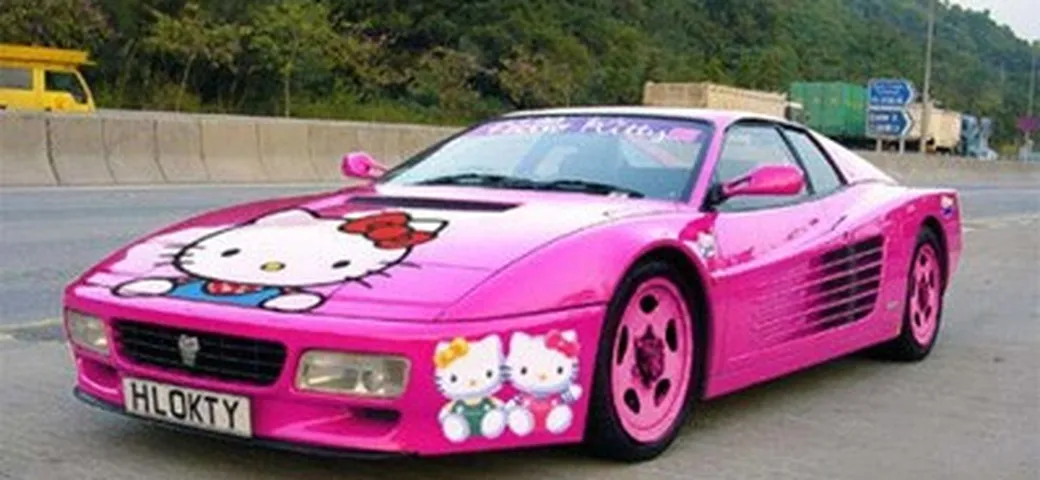 La Ferrari di Hello Kitty