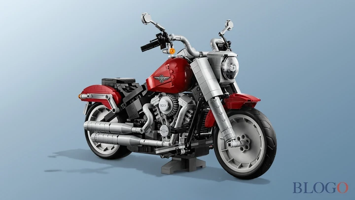 Harley-Davidson Fat Boy by... LEGO!