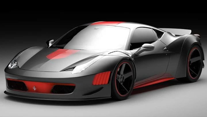 Ferrari F458 Curseive