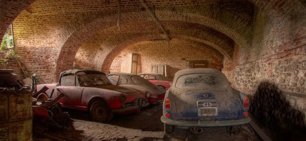 Nel garage delle Alfa dimenticate...