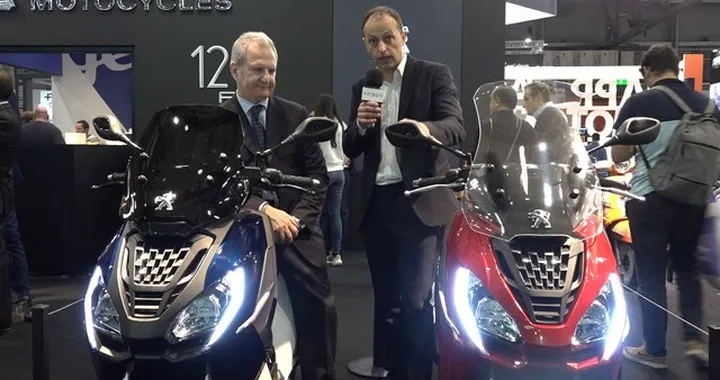 Eicma 2018 - Stand Peugeot - Pulsion