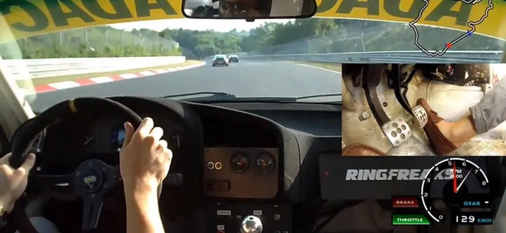 Nurburgring: come fare il punta tacco