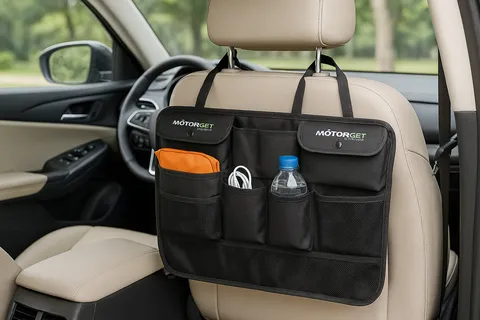 Organizer Per Bagagliaio Da Auto, Pieghevole Con 6 Tasche Grandi - 10