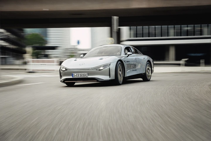 Mercedes-Benz Vision EQXX: autonomia da record