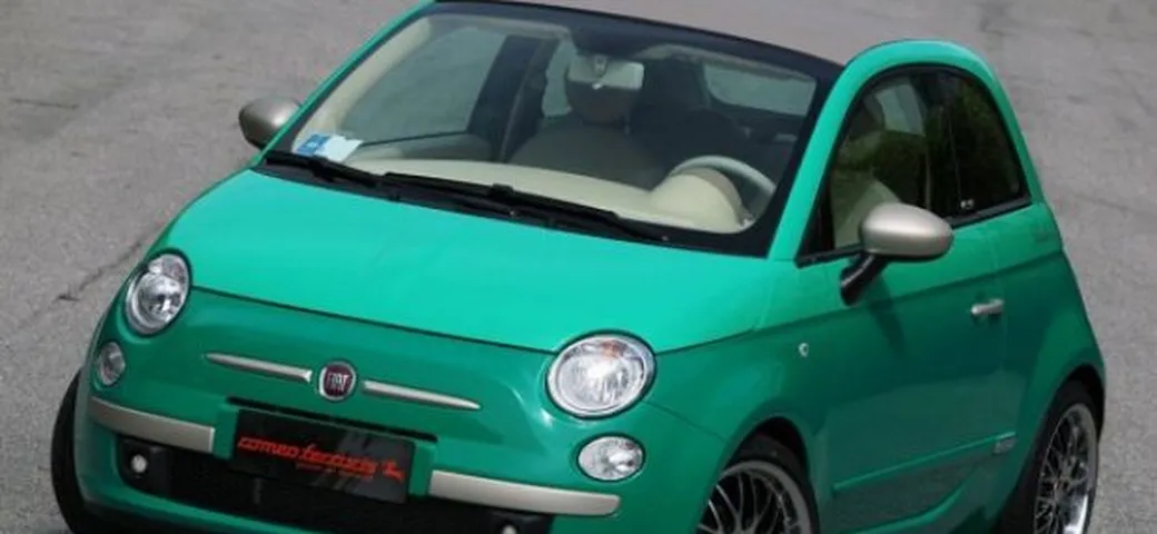 Romeo Ferraris Fiat 500C Sardinia