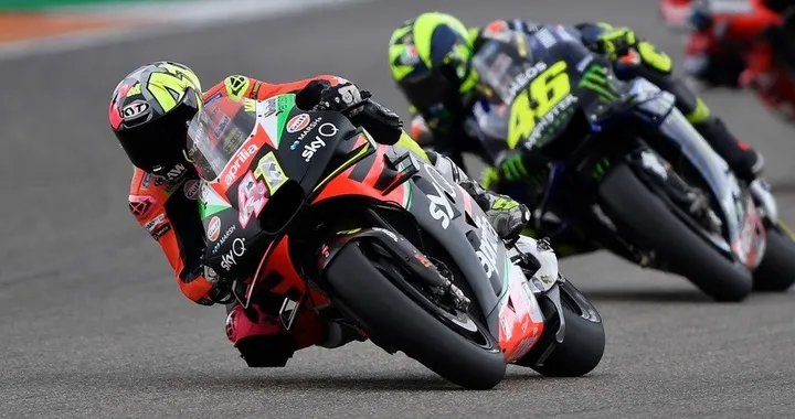 MotoGP: Aprilia a 5" dal podio ad Aragon