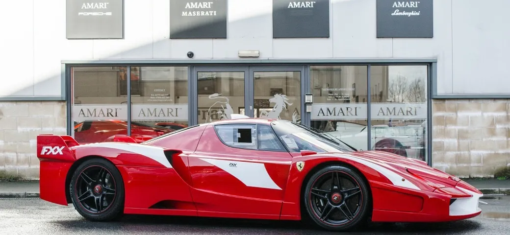 L'unica Ferrari FXX Evoluzione stradale è in vendita