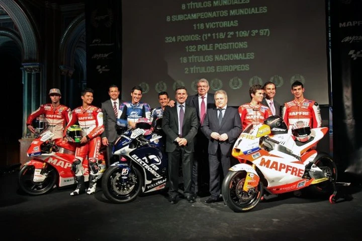 Presentazione Team Aspar MotoGP, Moto2 e Moto3 2013