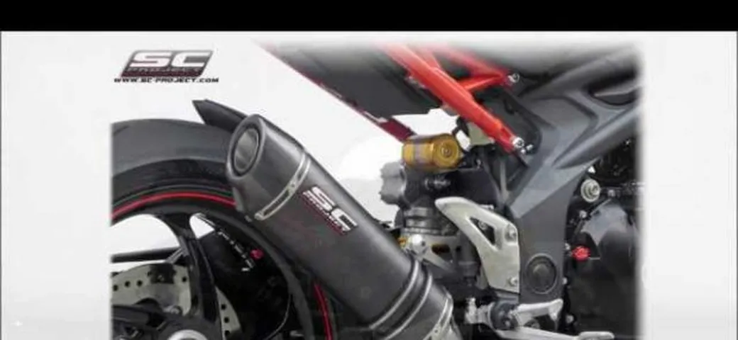 SC-Project: scarico singoli 3 in 1 ovale carbon per Speed Triple 1050/R