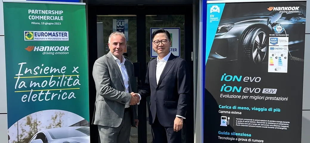 Hankook ed Euromaster: si rafforza la partnership per la mobilità elettrica