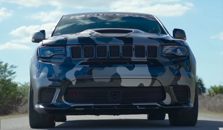 Jeep Grand Cherokee: l'incredibile Trackhawk da 1300 CV alimentato ad azoto