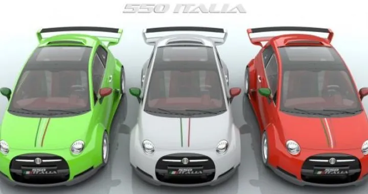 Lazzarini Design Studio 550 Italia: sotto al cofano c'è un V8 Ferrari!