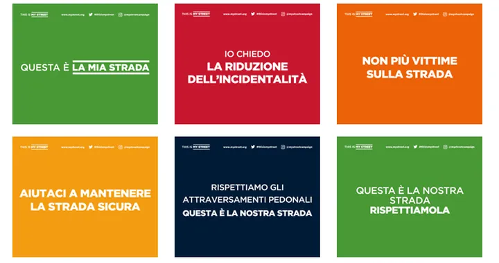 ACI, "This is my Street": la nuova campagna per la sicurezza stradale