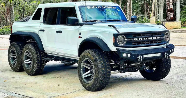 Ford Bronco 6×6: svelato il nuovo “mostro” off-road