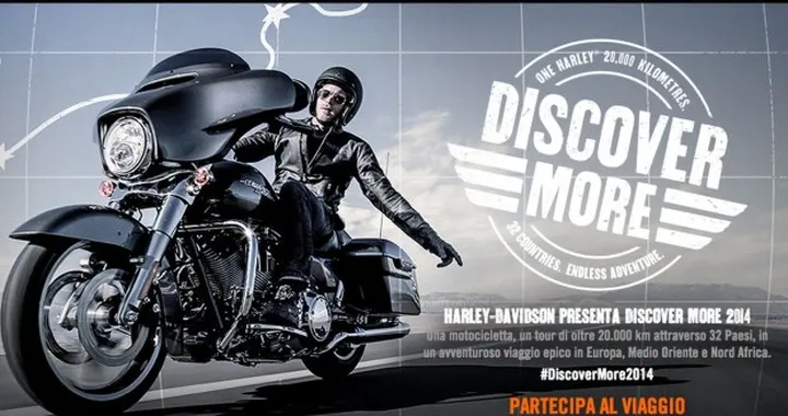 Harley-Davidson Italia ospita il viaggio Discover More
