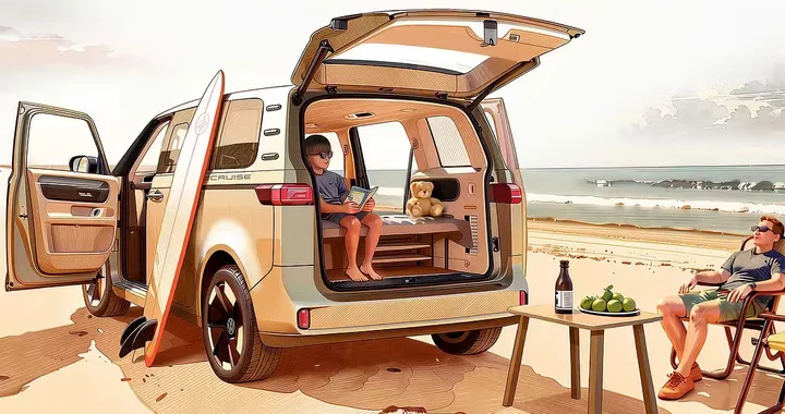 Volkswagen ID. California Cruise: il camper elettrico arriva nel 2026