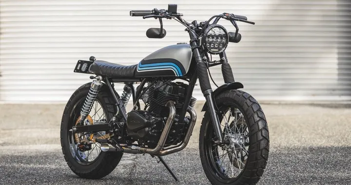 Honda CB250 "Little Blue" by Rogue Motorcycles