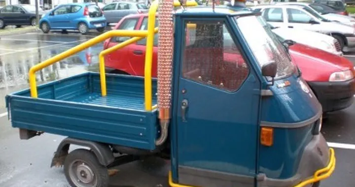 Foto del giorno: "da grande diventerò un tir"