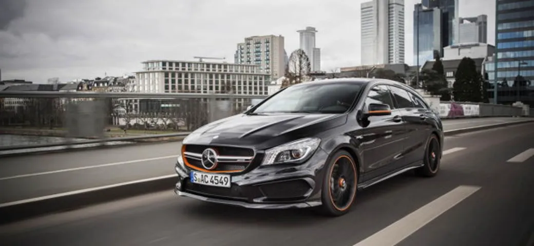 Mercedes CLA 45 AMG Shooting Brake OrangeArt Edition