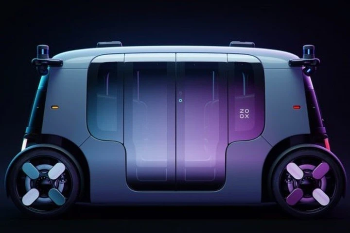 Amazon presenta il robotaxi: è elettrico e autonomo