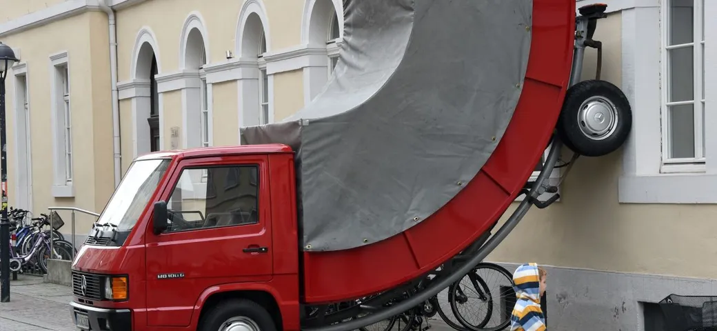 Se a prendere la multa è l'opera d'arte
