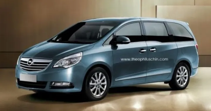 Opel: ricostruzioni grafiche dell'ipotetica Sintra