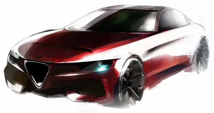 Nuova Alfa Romeo Giulia, come potrebbe essere: stile classico